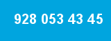 928 053 43 45 928 053 43 45